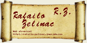 Rafailo Zelinac vizit kartica